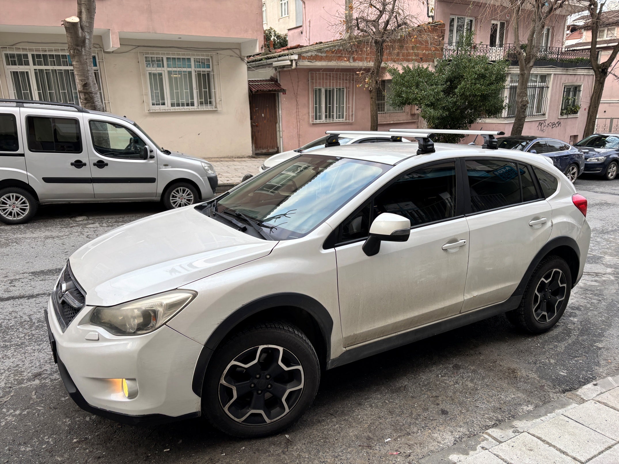 Subaru WRX 2019-2025 Roof Rack Cross Bar Fix Point Pro Fix Black