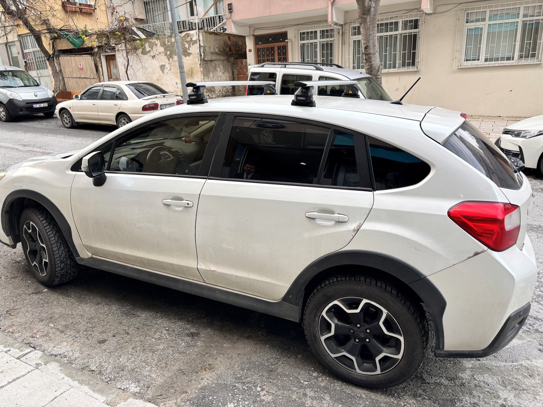 Subaru WRX 2019-2025 Roof Rack Cross Bar Fix Point Pro Fix Black