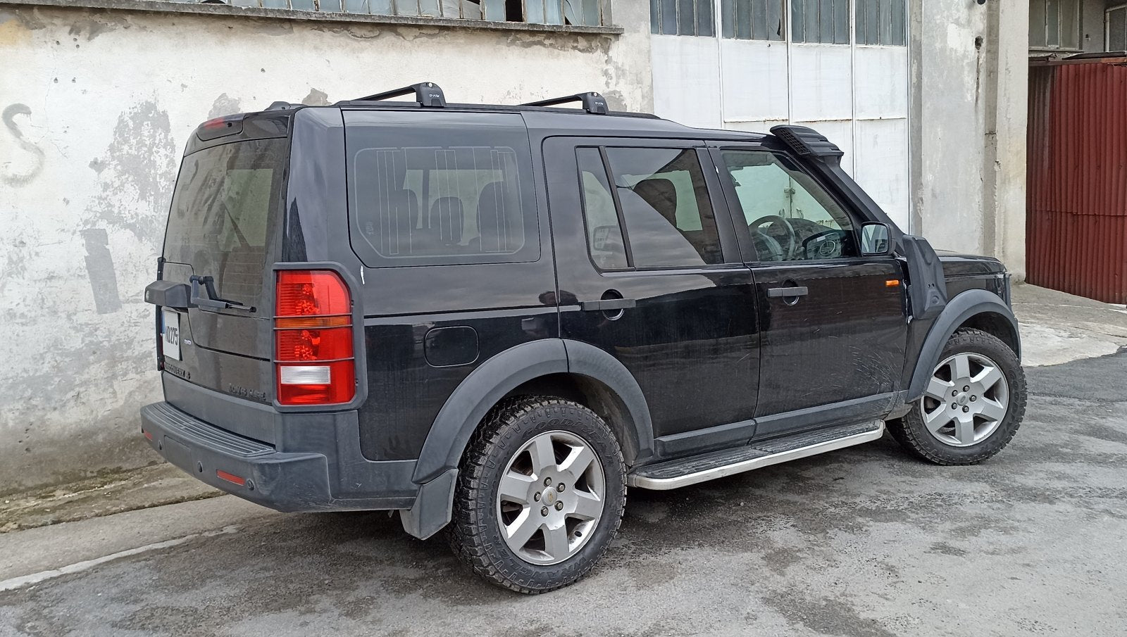 Landrover Discovery 4 T Track Roof Racks Cross Bars Rails Top Carrier Alu Black