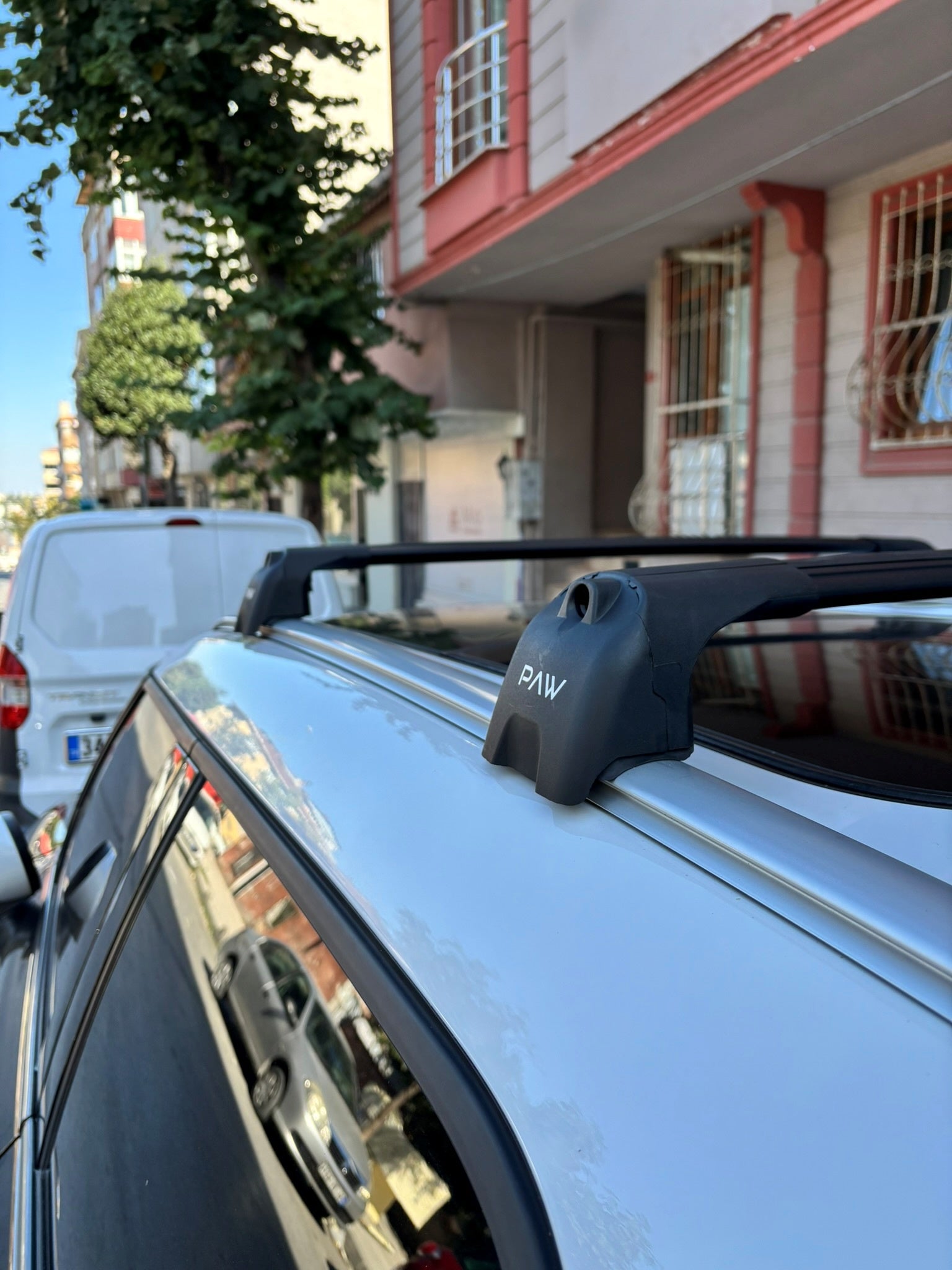 For Mini Countryman R60 2010-2016 Roof Rack Cross Bars Metal Bracket Flush Rail Black