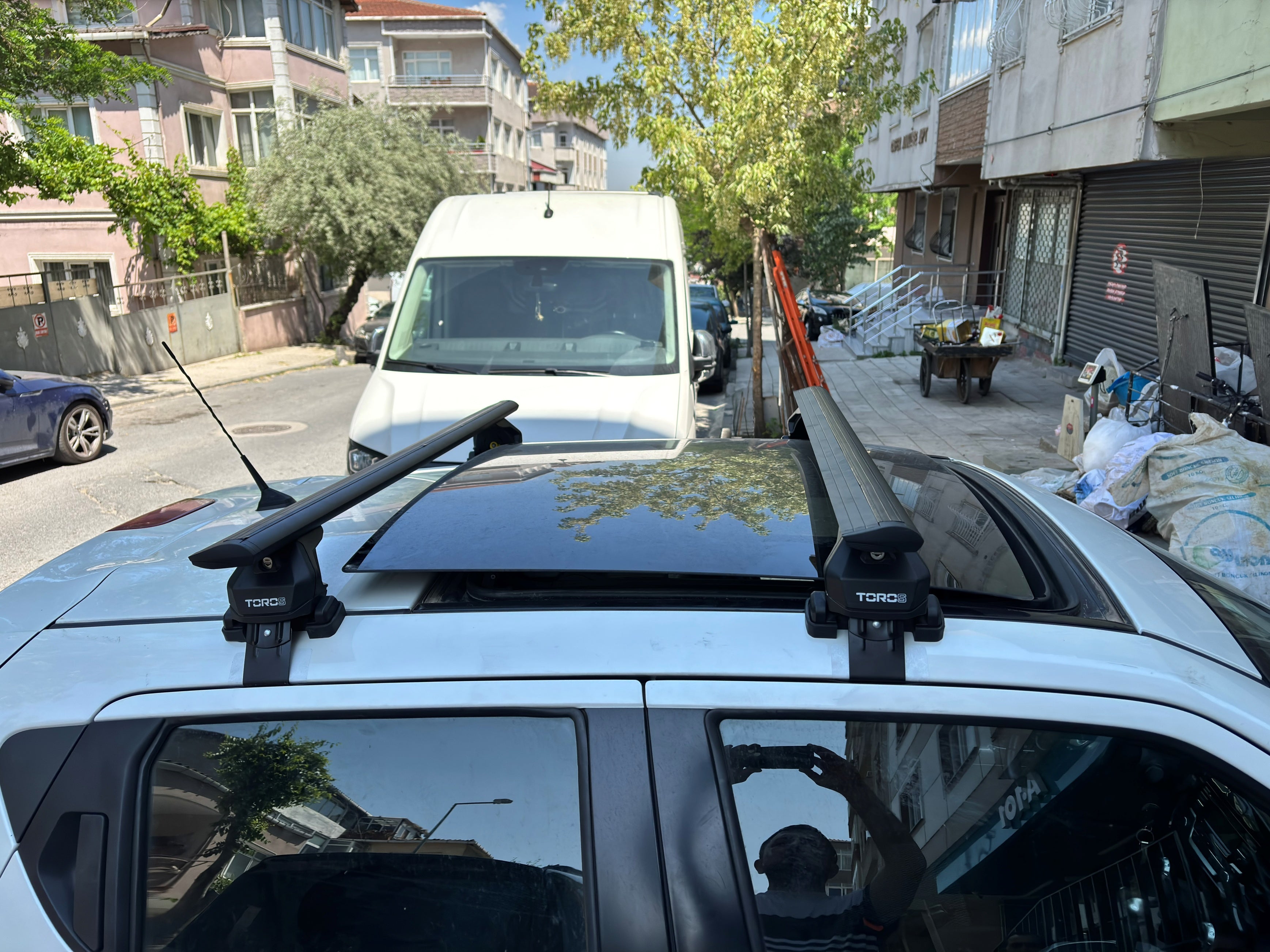 For Nissan Juke Roof Rack System Carrier Cross Bars Aluminum Silver