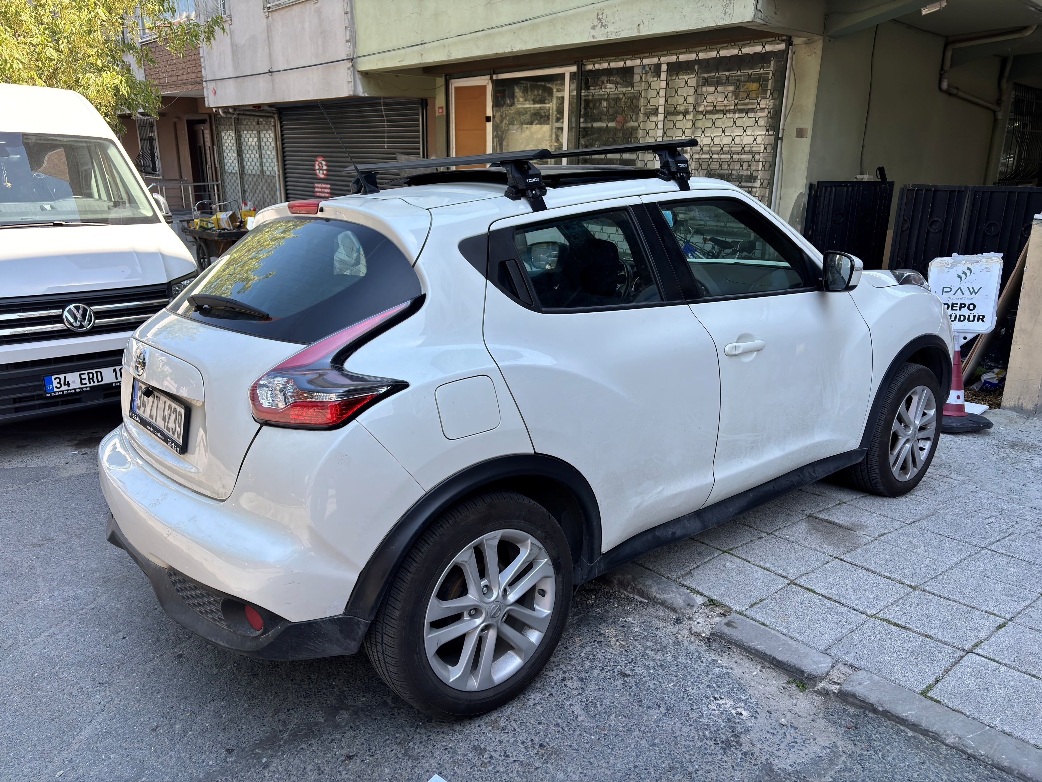 For Nissan Juke Roof Rack System Carrier Cross Bars Aluminum Silver