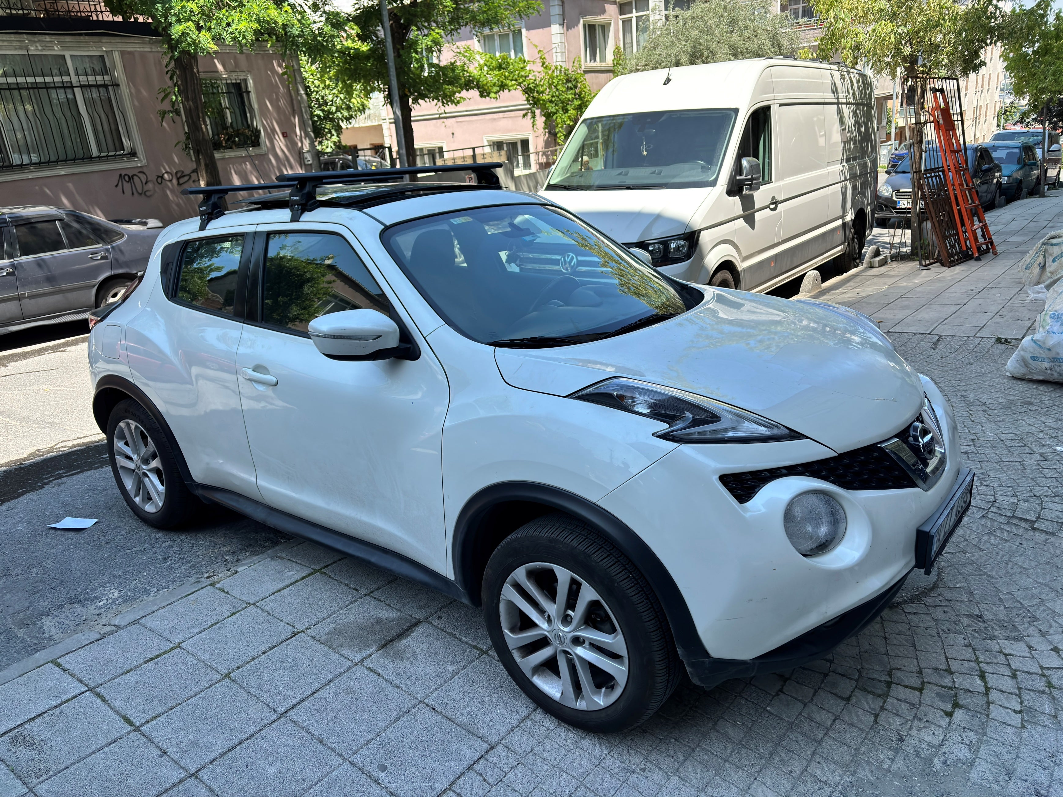 For Nissan Juke Roof Rack System Carrier Cross Bars Aluminum Silver