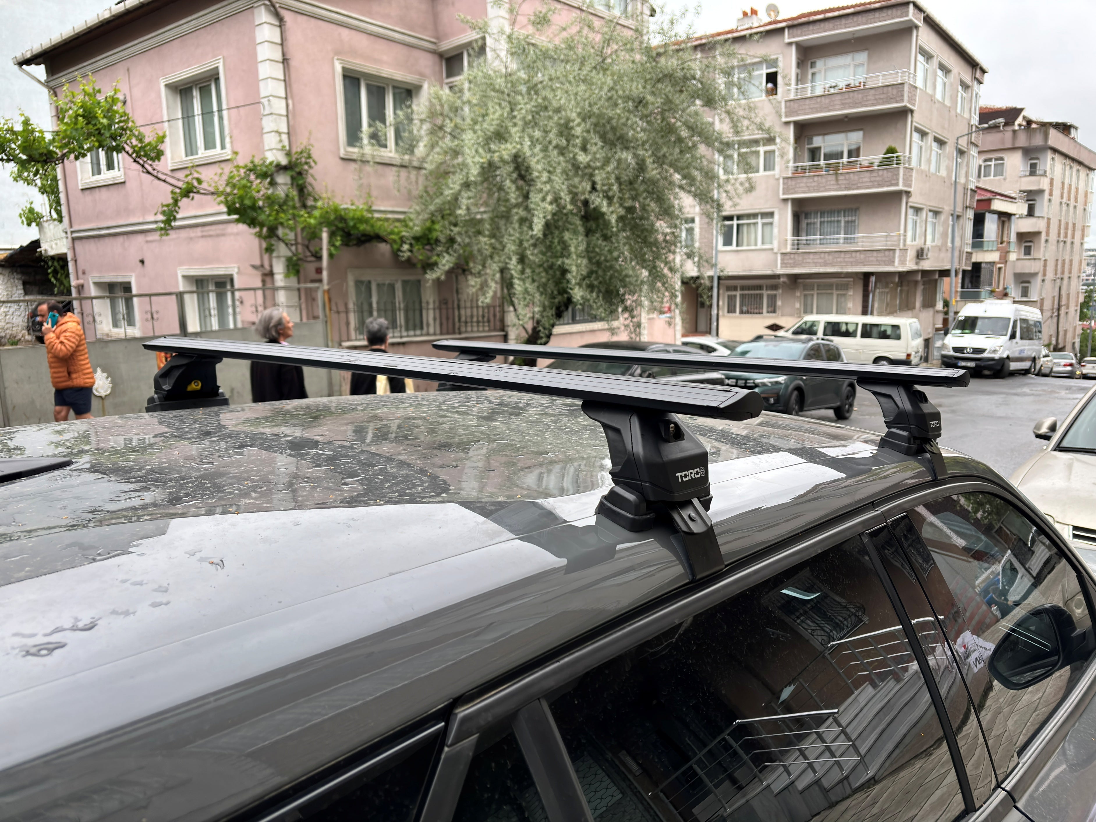 For Peugeot 2008 2020- Up Roof Rack Cross Bars Normal Roof Alu Silver