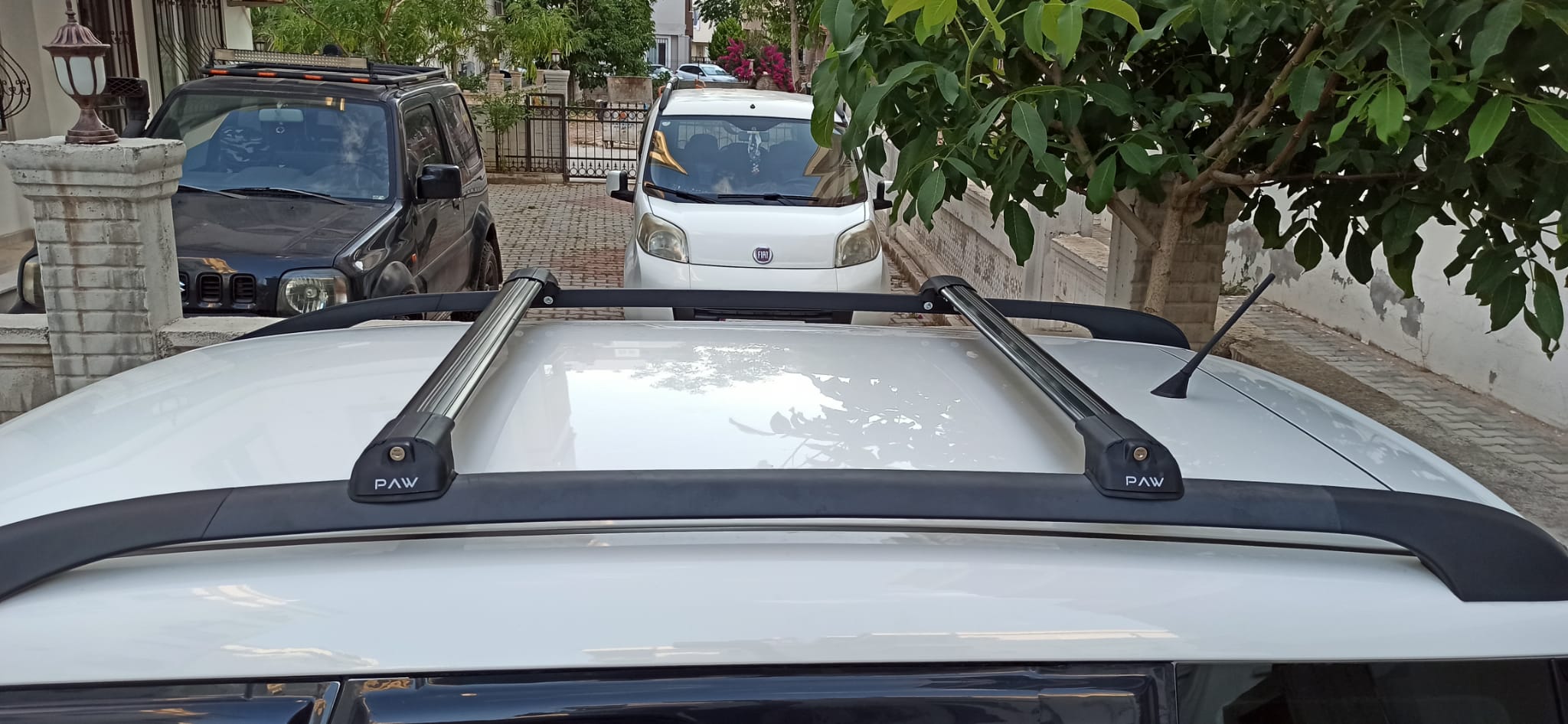 For Toyota Sequoia Roof Rack System, Aluminium Cross Bar, Raised Rail, Silver 2008-2022