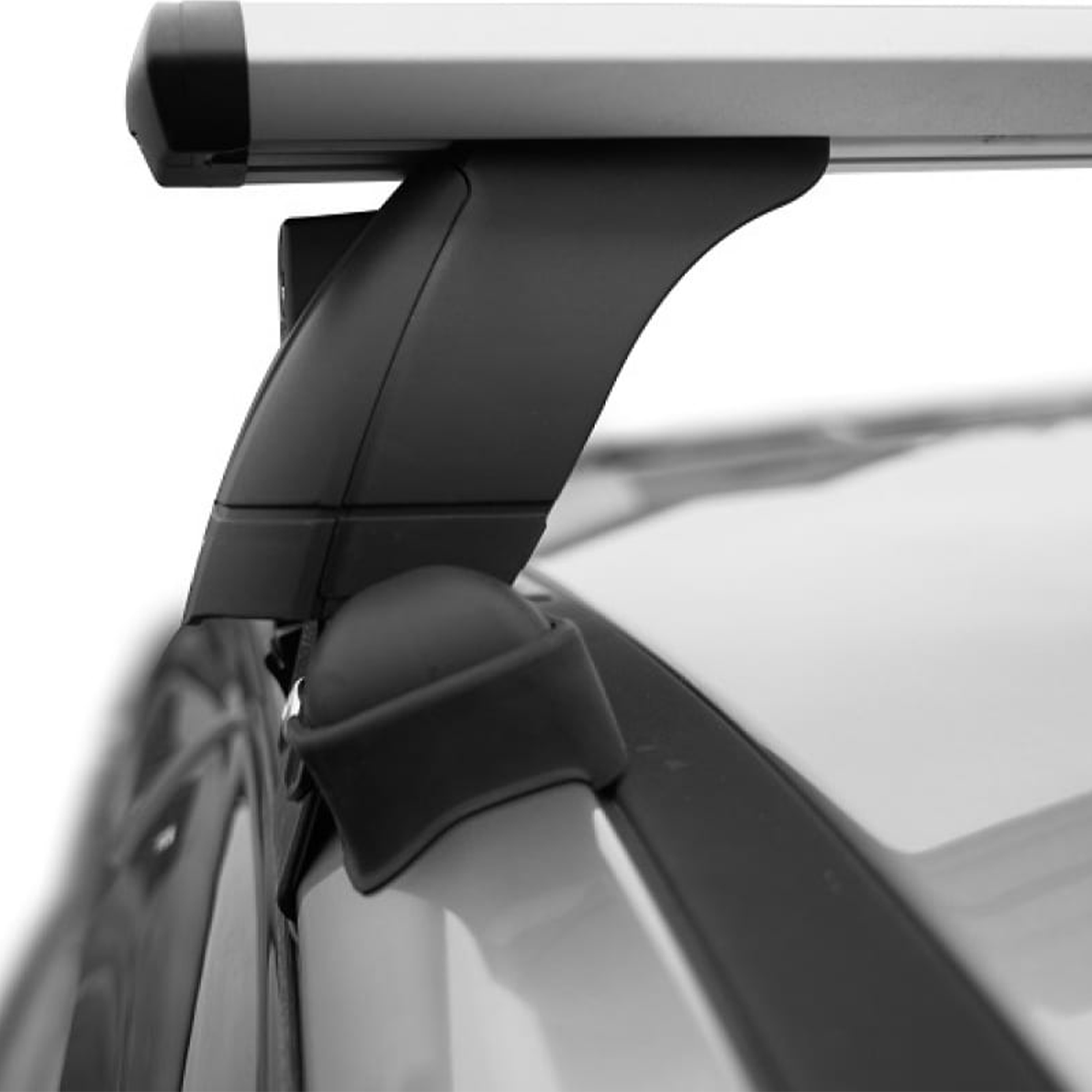 For Polestar Polestar 2 2020-2025 Roof Rack Cross Bars Normal Roof Alu Silver