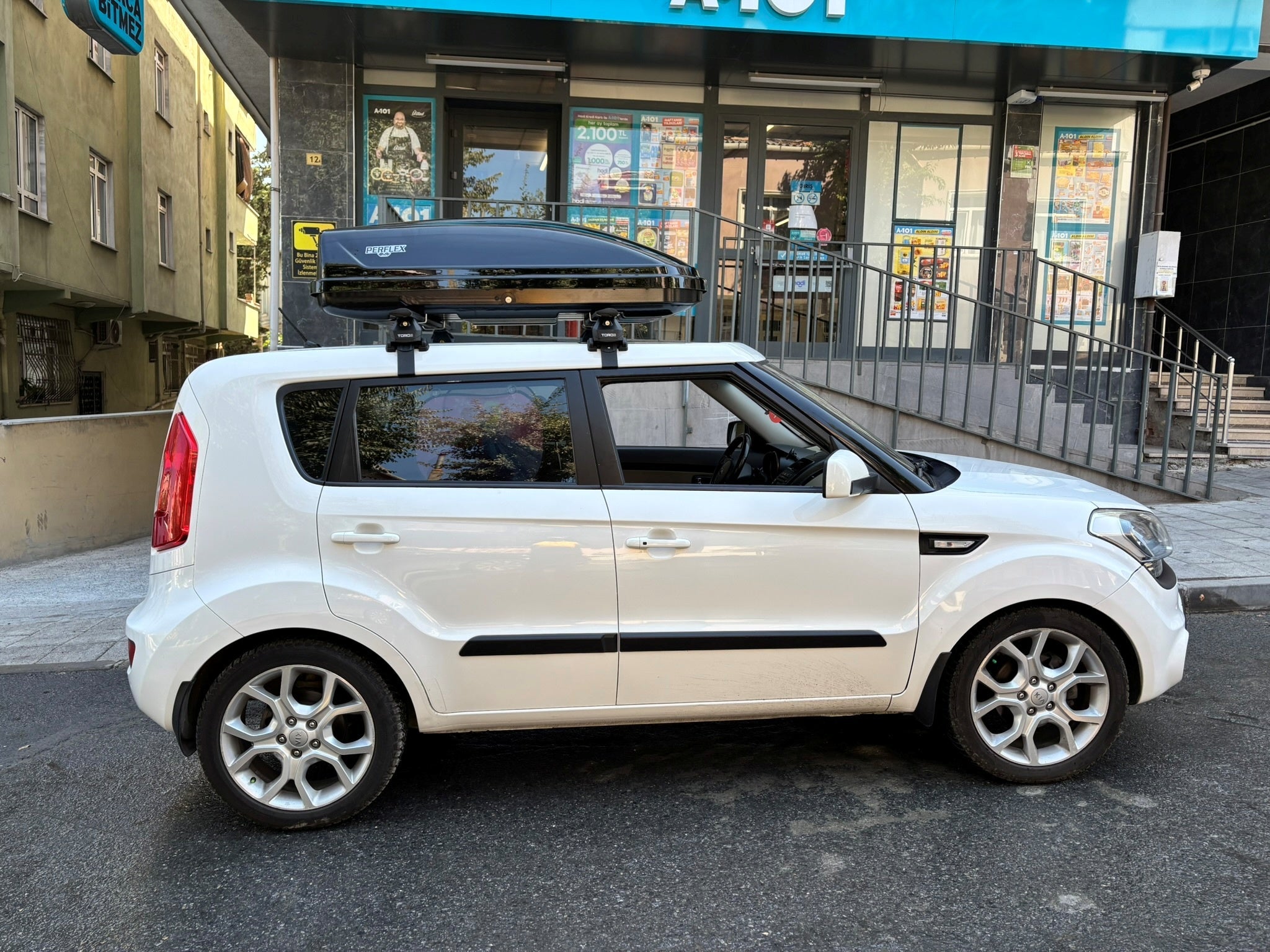 Roof Rack Cross Bars for Kia Soul 2009–2013 – Silver, Fits Normal Roof