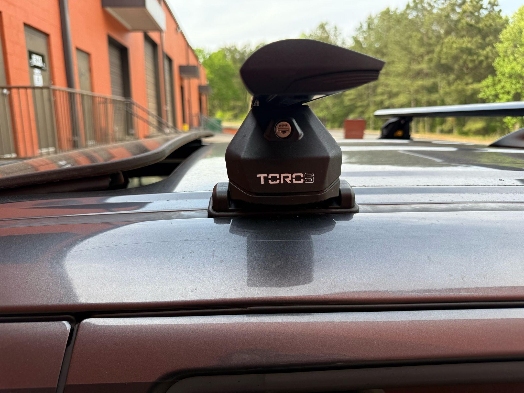 For Toyota Tacoma 2016-2023 Roof Rack Cross Bars Normal Roof Alu Black