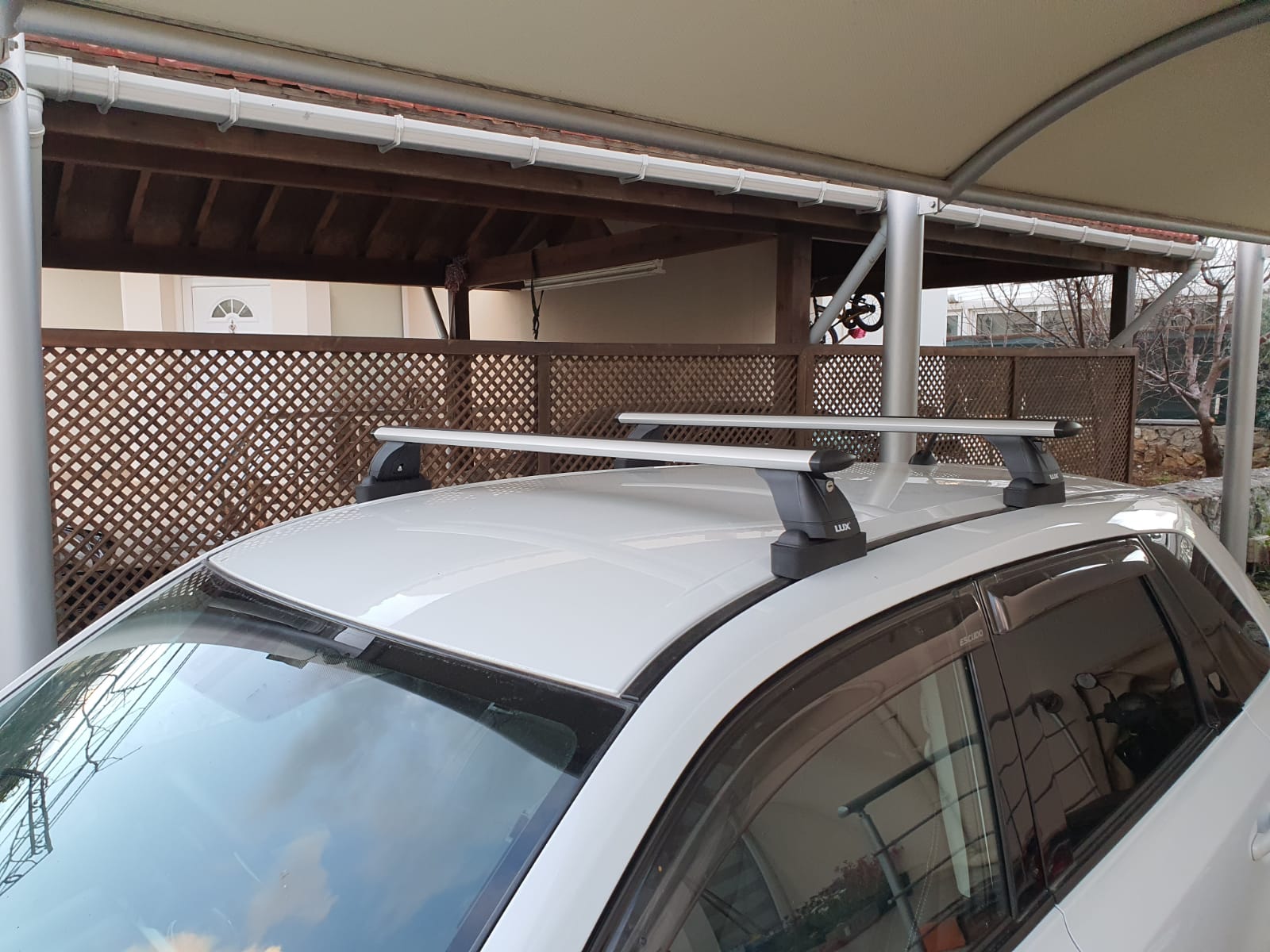 For Suzuki Vitara 2015-Up Roof Rack Cross Bars Fix Point Black
