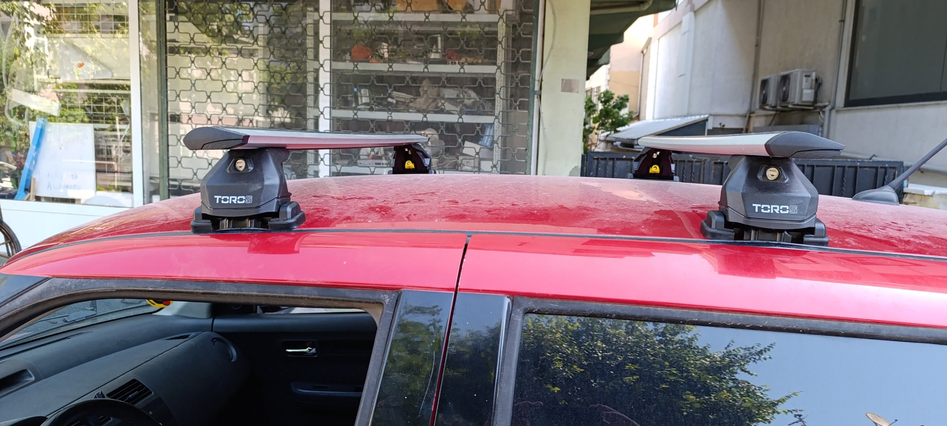For Subaru Solterra Premium Roof Rack Cross Bars Fix Point Rail Alu Black