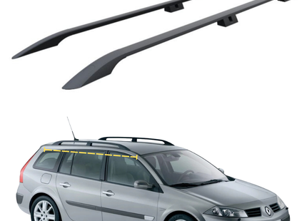 Renault Megane 2 Wagon (2002-2009) Aluminium Roof Side Rails Plus