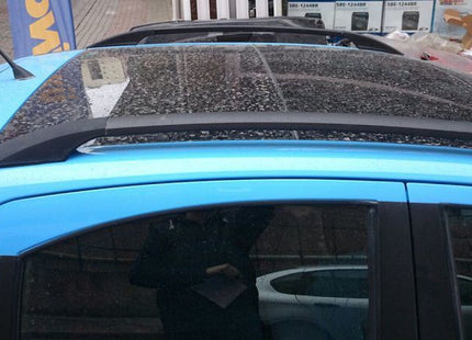 Fiat Panda 169 Roof Rails 2003-2012 | Silver Aluminum Side Roof Rail System