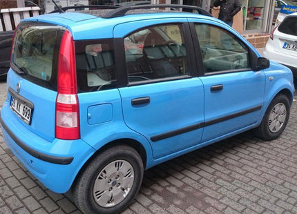 Fiat Panda 169 Roof Rails 2003-2012 | Silver Aluminum Side Roof Rail System