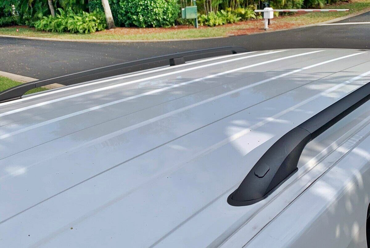 For Vauxhall Combo Aluminium Roof Rack and Roof Rails Set To Fit SWB 2008-2018 Silver