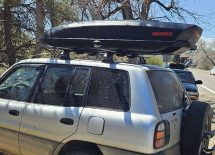 For Toyota Rav 4 2000-2006 Roof Rack Cross Bars Fix Point Silver