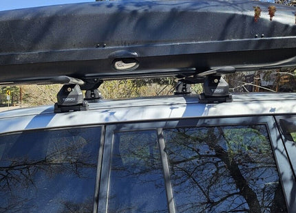 For Toyota Rav 4 2000-2006 Roof Rack Cross Bars Fix Point Silver