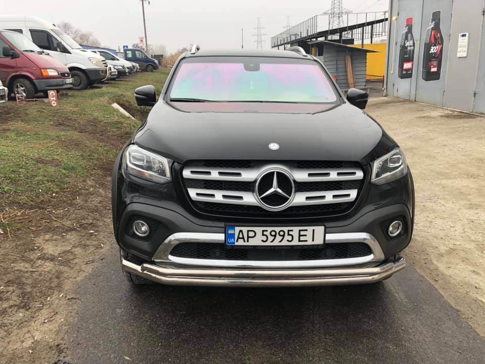 For Mercedes X-Class Stainless Steel Bumper City Bar