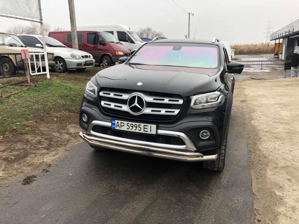 For Mercedes X-Class Stainless Steel Bumper City Bar