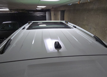 For Volkswagen ID. Buzz LWB L2 Roof Side Rails and Roof Rack Cross Bars Black