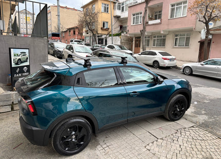 For Alfa Romeo Junior Roof Rack System, Aluminium Cross Bar, Normal Roof, Silver