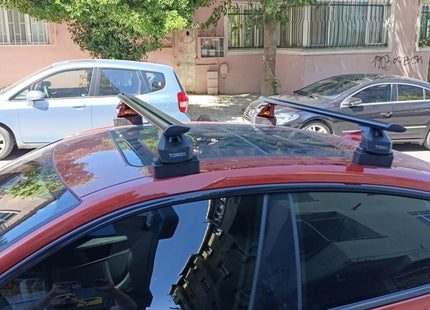 For Bmw 2 Gran Coupe G42 2022-2025 Roof Rack Cross Bars Fix Point Black