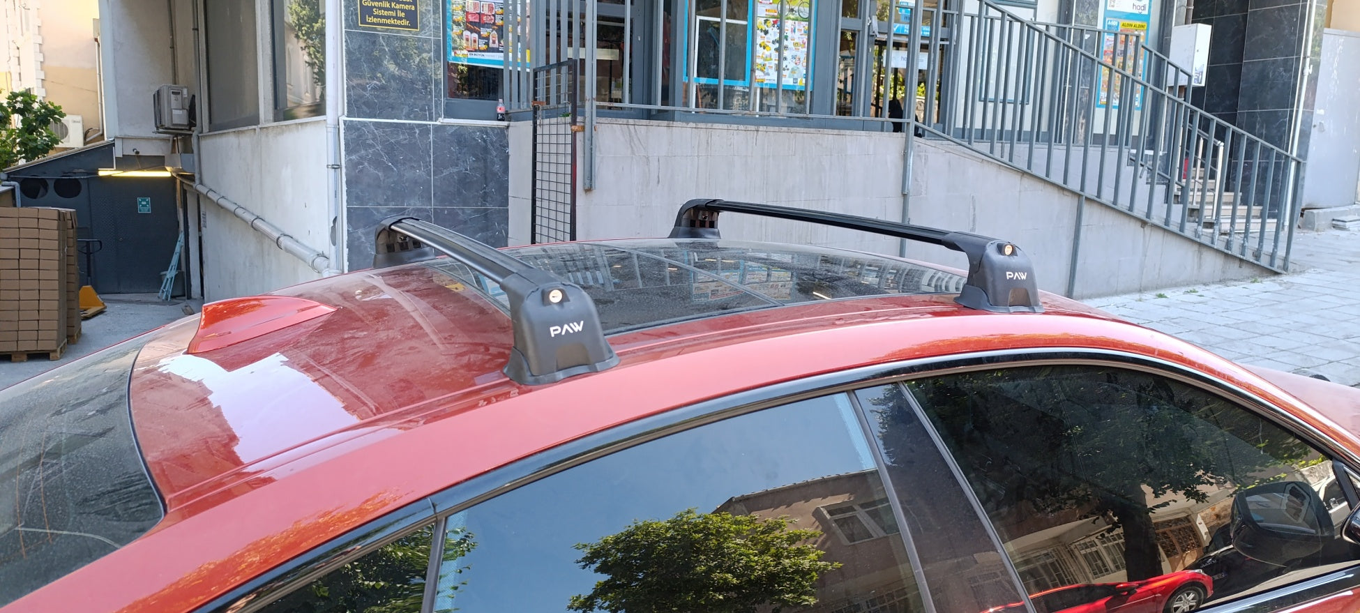 For Bmw 2 Coupe G42 2021-2025 Roof Rack Cross Bars Fix Point Black