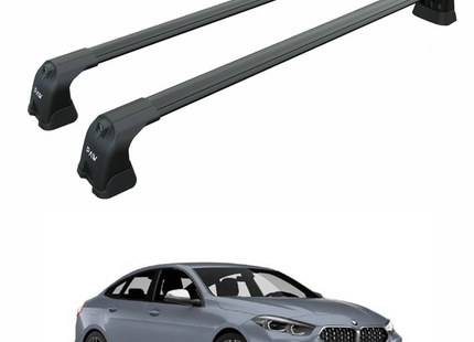 For Bmw 2 Gran Coupe F44 2020-2025 Roof Rack Cross Bars Fix Point Black