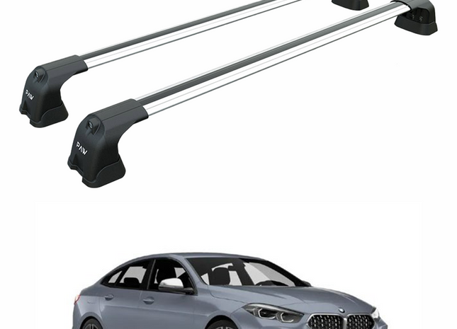 For Bmw 2 Gran Coupe F44 2020-2025 Roof Rack Cross Bars Fix Point Silver