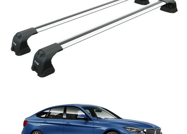 For Bmw 3 GT F34 2013-2019 Roof Rack Cross Bars Fix Point Silver