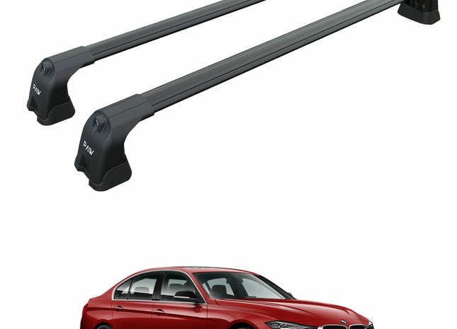 For Bmw 3 Sedan F30 2011-2018 Roof Rack Cross Bar Fix Point Black