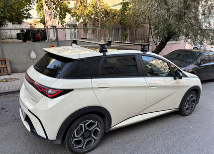 For Byd Dolphin 2020-2025 Roof Rack, Aluminium Cross Bar, Normal Roof, Silver