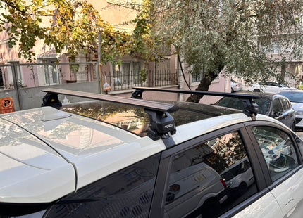 For Byd Dolphin 2020-2025 Roof Rack, Aluminium Cross Bar, Normal Roof, Silver