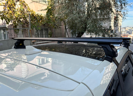 For Byd Dolphin 2020-2025 Roof Rack, Aluminium Cross Bar, Normal Roof, Silver
