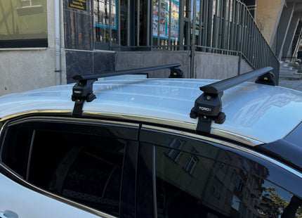 Citroen C5 Aircross (2018-2025) Roof Rack System Cross Bars Toros Pro 4 Silver