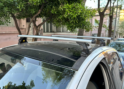 For Citroen C3 A51 2009-2016 Roof Rack Cross Bars Fix Pro Roof Alu Black