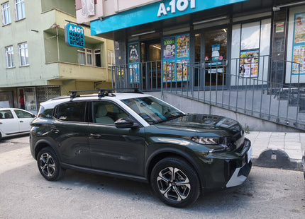 For Citroen C3 Aircross 2024-2025 Roof Rack Cross Bars Normal Roof Alu Silver