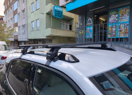 For Citroen C3 Aircross 2024-2025 Roof Rack Cross Bars Normal Roof Alu Silver