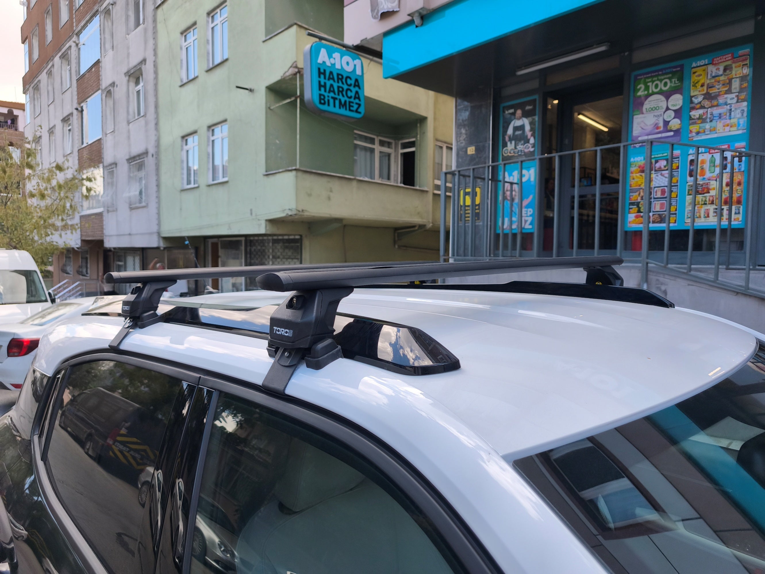 For Citroen C3 2024-2025 Roof Rack Cross Bars Normal Roof Silver