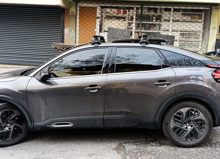 For MG MG4 Roof Rack System, Aluminum Cross Bar, Normal Roof, Black