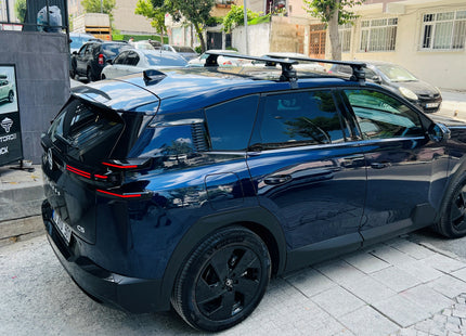 For Citroen C5 Aircross (2025- Up) Roof Rack System Cross Bars - Aluminum Lockable - Black