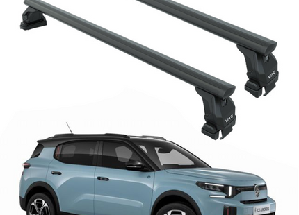For Citroen C3 Aircross 2024-2025 Roof Rack Cross Bars Normal Roof Black