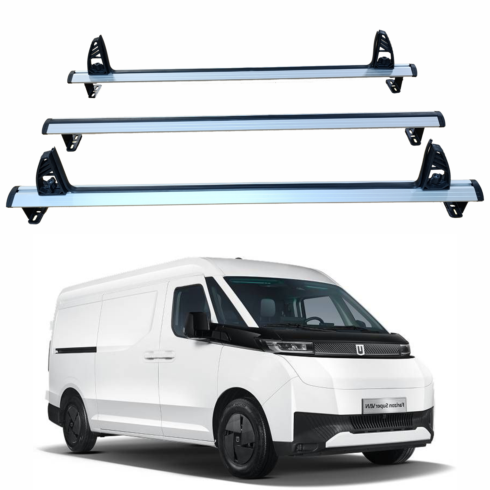 For Farizon SV –3- Bar Aluminum Ladder Roof Rack System
