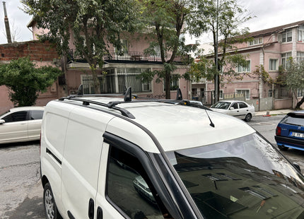 Paw Pro Bar Ladder Aluminium Roof Rack And Cross Bars Set, Fits Primastar (X83) Van Swb 2002-2014 Silver