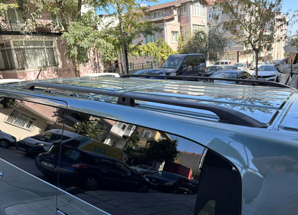 For Fiat Ulysse Roof Rack Rails - Silver