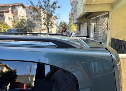 For Fiat Ulysse Roof Rack Rails - Black