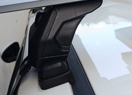 For Fiat Tipo 2015–2025 Roof Rack System – Aluminum Cross Bar (Silver, Normal Roof)