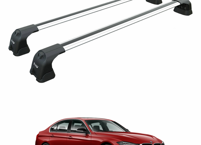 For Bmw 3 Sedan F30 2011-2018 Roof Rack Cross Bar Fix Point Silver