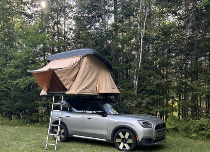 Mini Countryman Roof Rack 2023-2025 | Cross Bars Flush Rail System - Black