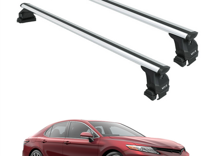 For Toyota Camry 2018-2025 Roof Rack Cross Bars Normal Roof Silver
