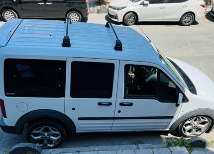 Ford Transit Connect (2010–2013) Roof Rack Carrier Cross Bars Paw Pro 3 Black